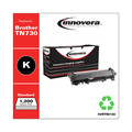 Ink & Toner | Factory Reconditioned Innovera IVRTN730 1200 Page-Yield Remanufactured Toner Replacement for TN730 - Black image number 2