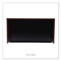  | Alera ALEVA312414MC Valencia Series 24.5 in. x 15 in. x 2 in. Center Drawer - Medium Cherry image number 6