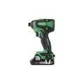 Impact Drivers | Factory Reconditioned Metabo HPT WH18DBFL2SM 18V Brushless Lithium-Ion 1/4 in. Cordless Impact Driver Kit (3 Ah) image number 1