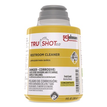 SC Johnson TruShot 2.0 Restroom Cleaner Fresh Scent 9 oz Cartridge (4/Carton)