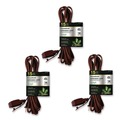 Office Electronics & Batteries | GoGreen Power GG-24815-3 15 ft. 13 Amps Household Extension Cord - Brown (3/Pack) image number 0
