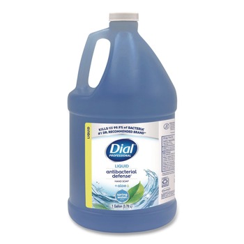 Dial Professional 17000 15926 1 Gallon Spring Water Antibacterial Liquid Hand Soap