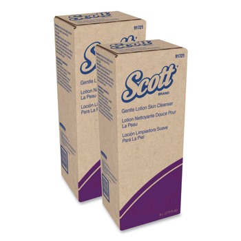 Scott 91721 8L Lotion Hand Soap Cartridge Refills - Floral Scent (2/Carton)