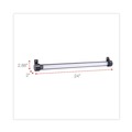 Percentage Off | Alera ALELEDUC24B 24 in. W x 2 in. D x 2.88 in. H Under Cabinet LED Strip Lamp - Black image number 1