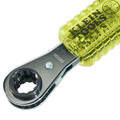 Ratcheting Wrenches | Klein Tools KT223X4-INS 4-in-1 Lineman's Insulating Box Wrench image number 4
