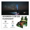 Work Lights | GoGreen Power GG-113-COBD12 COB LED Flashlights with Display Case, 3 AAA Batteries (Included), Assorted Colors, 12/Pack image number 3