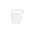 Masks | Deflecto PFMD100F 13 in. x 10 in. One Size Fits All Disposable Face Shield - Clear (100/Carton) image number 2