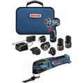 Oscillating Tools | Factory Reconditioned Bosch GXL12V-270B22-RT 12V MAX Brushless Lithium-Ion Cordless Starlock Oscillating Multi-Tool and Chameleon Drill Driver with 5-in-1 Flexiclick System Combo Kit image number 0