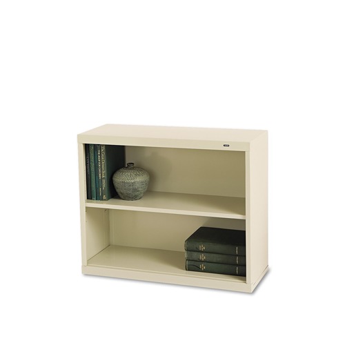 Office & Office Supplies | Tennsco B-30-CPY 34.5 in. x 13.5 in. x 28 in. Two-Shelf Metal Bookcase - Putty image number 0