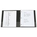 Office Jansan | Avery 03301 1 in. Capacity 11 x 8.5 Economy Non-View Binder with 3 Round Rings - Black image number 4