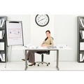 Easels | MasterVision EA23066720 39 in. - 72 in. High Tripod Extension Bar Magnetic Dry-Erase Easel - Black/Silver image number 8