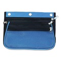 Binders | Charles Leonard 76365-3 10.25 in. x 7.5 in. Three-Pocket Binder-Insertable Expandable Pencil Pouch - Assorted (3/Pack) image number 1