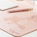 Desk Accessories & Office Organizers | Smead 64829 36 x 17 Vegan Leather Desk Pads - Light Pink image number 3