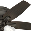 Ceiling Fans | Hunter 51078 42 in. Newsome Premier Bronze Ceiling Fan with Light image number 2