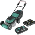 Push Mowers | Factory Reconditioned Makita XML07PT1-R 18V X2 (36V) LXT Brushless Lithium-Ion 21 in. Cordless Commercial Lawn Mower Kit with 4 Batteries (5 Ah) image number 0