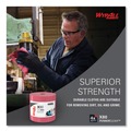 Office Jansan | WypAll 41055 12.4 in. x 12.2 in. Power Clean Jumbo Roll X80 Heavy Duty Cloths - Red (1/Carton) image number 5