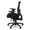  | Alera ALEET4217 Etros Series 17.83 in. to 21.45 in. Seat Height Mid-Back Multifunction with Seat Slide Chair - Black image number 3