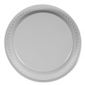 Bowls and Plates | Tablemate 10644WH 10.25 in. Diameter Plastic Dinnerware Plates - White (125/Pack) image number 3