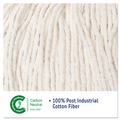  | Boardwalk BWK2016CCT #16 Cut-End Cotton Wet Mop Head - White (12/Carton) image number 9