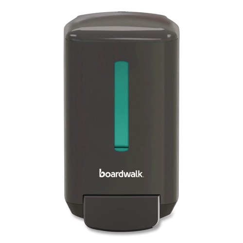Bulk Savings Pricing 2 | Boardwalk S5636 5.8 in. x 10.3 in. x 3.9 in. Manual Liquid Soap Dispenser - Black image number 0