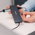 Office Electronics & Batteries | Verbatim 32153 USB-C Pro Multiport Hub CMH 13 Port - Gray image number 7