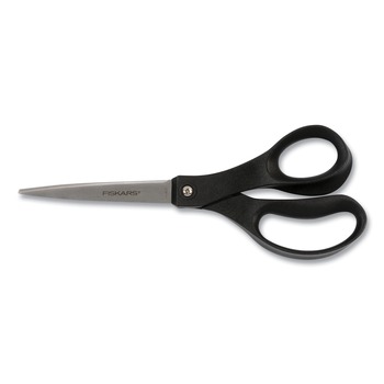 Fiskars 10 in. Long Straight Handle Scissors - Black