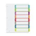  | Avery 11841 1 - 8 Tab 11 in. x 8.5 in. Customizable TOC Ready Index Divider Set - Multicolor (1 Set) image number 3