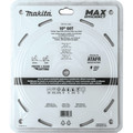 Miter Saw Blades | Makita B-66961 10 in. 60T Carbide-Tipped Max Efficiency Miter Saw Blade image number 4