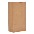 Food Service | Ross & Wallace Paper Products 100310 7 in. x 4.38 in. x 13.75 in. #10 Size Grocery Paper Bags - Kraft (2000/Bundle) image number 0