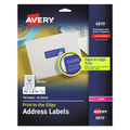Office Jansan | Avery 06870 Print-to-the-Edge 3/4 in. x 2-1/4 in. Return Address Labels - White (750/Pack) image number 2