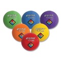 Outdoor Games | Champion Sports PGSET 8.5 in. Playground Balls - Assorted Colors (6/Set) image number 1