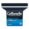 Cleaning & Disinfecting Wipes | Cottonelle 10358 5 in. x 7.25 in. Fresh Care Flushable Cleansing Cloths - White image number 0