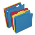 Office Jansan | Pendaflex 16157EE 1/5-Cut Exterior Hanging File Folder 1/3-Cut File Folder Letter Size Combo Filing Kit (24/Box) image number 3