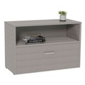 Office & Office Supplies | Linea Italia LITUR604ASH Urban 35.25 in. x 15.25 in. x 23.75 in. 36 in. Credenza Bottom Pedestal - Ash image number 6