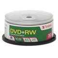 Office Electronics & Batteries | Verbatim 94834 4.7 GB 4x DVD RW Rewritable Disc - Silver (30/Pack) image number 3