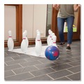 Outdoor Games | Champion Sports BPSET Plastic/Rubber Bowling Set - White (1 Set) image number 7