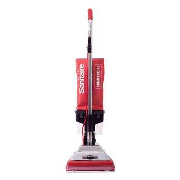 PRODUCTS | Sanitaire SC887E 7 Amp TRADITION 12 in. Upright Vacuum with Dust Cup - Red/Steel