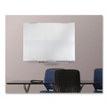 Office & Office Supplies | Iceberg 31140 48 in. x 36 in. Clarity Glass Dry Erase Board with Aluminum Trim - White Surface/Satin Aluminum Frame image number 5