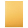 Office Jansan | Quality Park QUA93336 #13 1/2 Square Flap Redi-Strip Closure 10 in. x13 in. Redi-Strip Kraft Expansion Envelope - Brown Kraft (25/Pack) image number 2