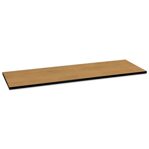  | HON HMT2472G.N.C.P Huddle Multipurpose 72 in. x 24 in. Rectangular Table Top - Harvest/Black image number 0