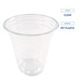 Cups and Lids | Boardwalk BWKPET12S 12 oz. PET Plastic Cold Cups - Clear (1000/Carton) image number 3