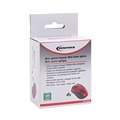  | Innovera IVR62204 2.4 GHz Frequency 30 ft. Wireless Range Left/Right Hand Use Mini Wireless Optical Mouse - Red/Black image number 5