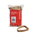 Office Jansan | Universal UNV01107 0.06 in. Gauge Size 107 Rubber Bands - Beige (40/Pack) image number 0