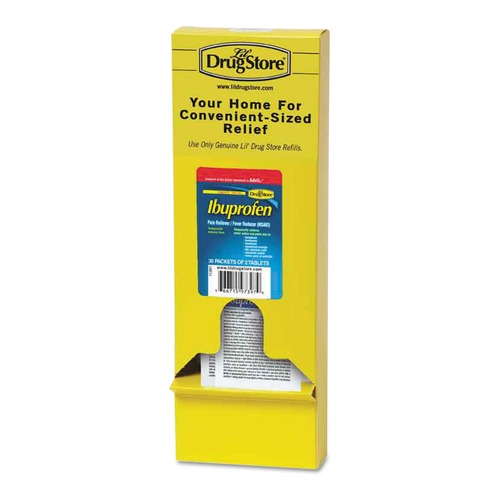 First Aid | Lil' Drugstore 97197 200 mg Ibuprofen Refill Pack (50/Box) image number 0
