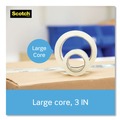 Office Jansan | Scotch 3850-6-EF 1.88 in. x 54.6 Yards 3850 Heavy-Duty 3 in. Core Packaging Tape - Clear (6/Pack) image number 3
