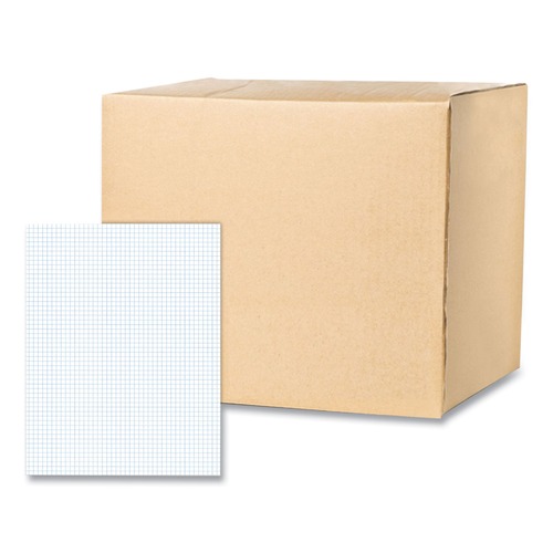 Notebooks & Pads | Roaring Spring 95161 8.5 in. x 11 in. Sheets Gummed Pad - White (72/Carton) image number 0