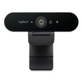 Office Electronics & Batteries | Logitech 960-001105 BRIO Ultra HD 1080p WebCam - Black image number 0