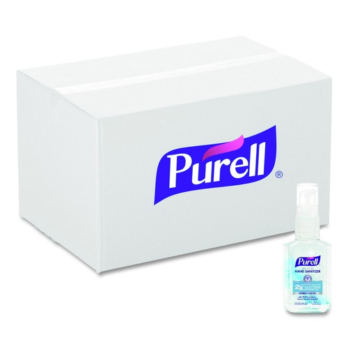 Hand Sanitizers | PURELL 3050-24-CMR 2 oz. Advanced Hand Sanitizer Refreshing Gel - Clean Scent (24/Carton) image number 0