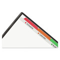 Office Jansan | Avery 16740 11 x 8.5 Easy View Plastic Dividers with Multicolored Tabs and Sheet Protector - Clear (5-Pieces/Set) image number 2