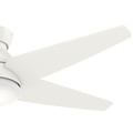 Ceiling Fans | Casablanca 59354 52 in. Isotope Fresh White Ceiling Fan with Light and Wall Control image number 2